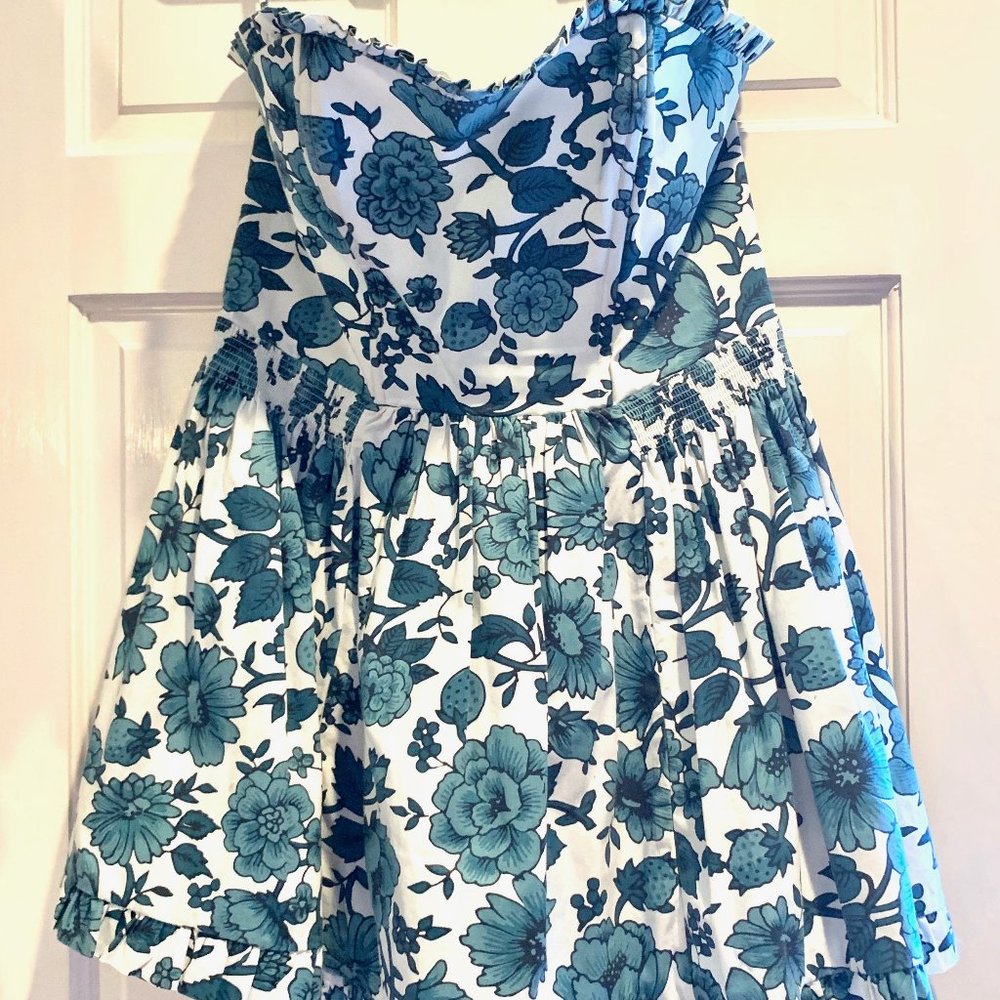 Jack Wills blue floral mini dress